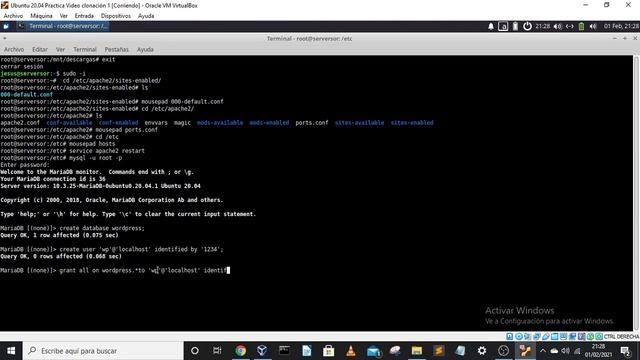 Instalación de WordPress en Ubuntu Server смотреть онлайн