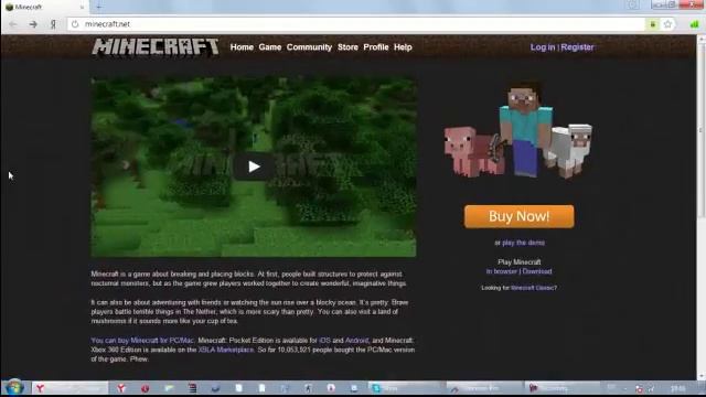 Где скачать Minecraft и java? смотреть онлайн
