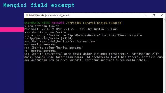 Pemrograman Web Service - Using Tinker смотреть онлайн