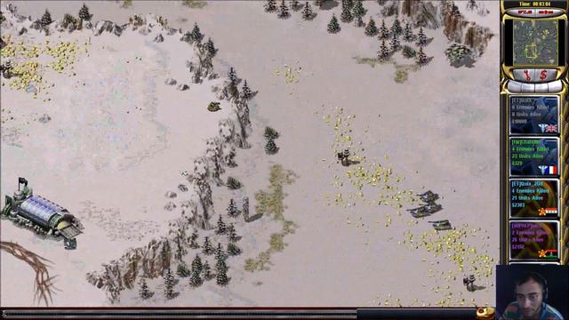 Spectator in Only PRO Game - Red Alert 2 Online Multiplayer Gameplay смотреть онлайн