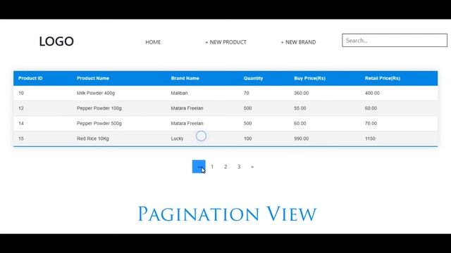 Pagination View - Kalana Vipulaguna - PHP Js HTML CSS AJAX смотреть онлайн
