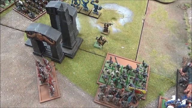 Black Dragon Miniatures present a 2k 6th Edition WFB Battle Report. High Elves Vs Orc and Goblins смотреть онлайн