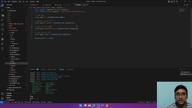 CSV UPLOAD PROJECT | MERN STACK DEVELOPMENT | Piyush Bhatnagar смотреть онлайн