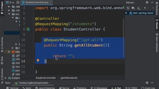 Spring Boot #1.1 Spring Boot Starter & Spring MVC Annotations смотреть онлайн