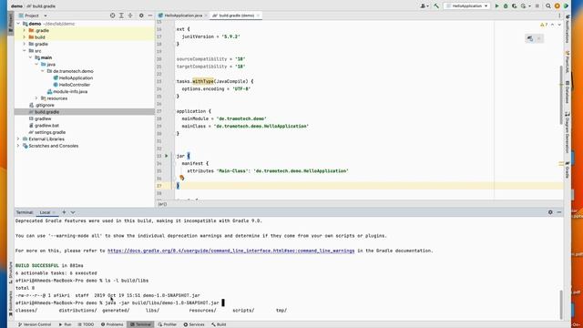 Gradle create an executable jar with all its dependencies смотреть онлайн