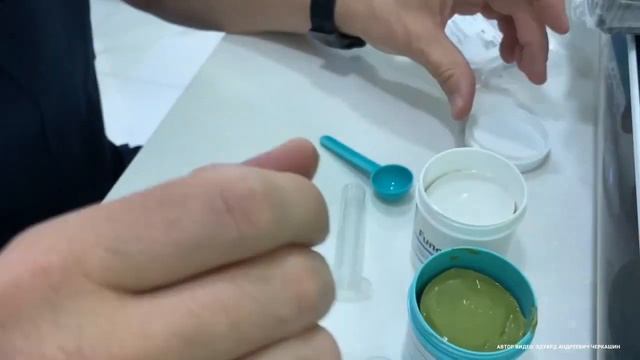 Распаковка Bisico Function и методика замешивания материала