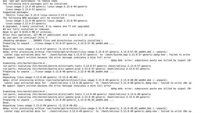 Ubuntu: Can't apt-get upgrade смотреть онлайн
