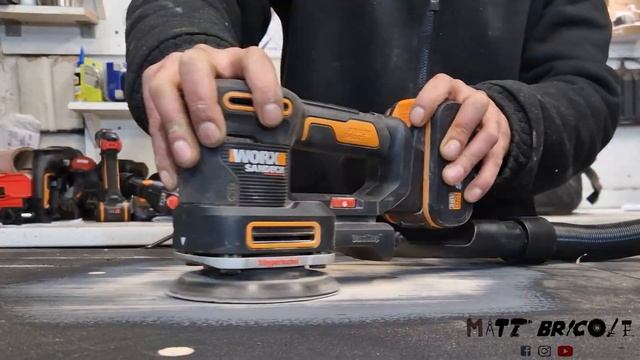 [WORX] WX820 - PONCEUSE 5EN1 - SANDECK