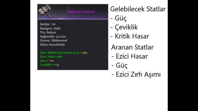 Conqueror's Blade I ZIRH VE SİLAH STATLARI смотреть онлайн