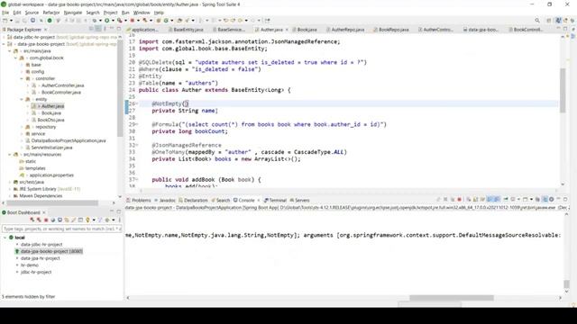 13-1 Spring Boot- Hibernate Validators Part 1 - Arabic [بالعربي] смотреть онлайн