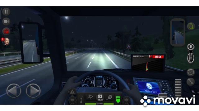 Трак симулятор Мерседес Бенз. смотреть онлайн