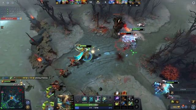 Dota 2: Oracle IS a viable mid, this video proves it. смотреть онлайн