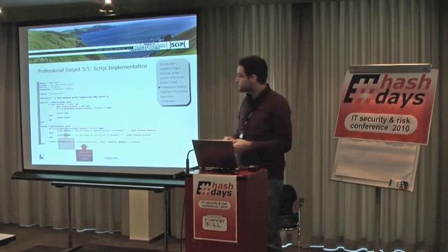 #days Security & Risk Conference: Marc Ruef - Nmap NSE Hacking for IT Security Professionals смотреть онлайн