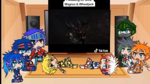 Transformers Prime React to themselves part 1