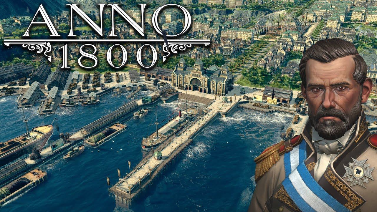 СТРИМ! Anno 1800 - Перезапуск! #1