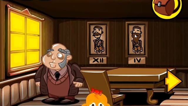 Счастливая обезьянка, уровень 387 (Monkey Go Happy Stage 387) смотреть онлайн