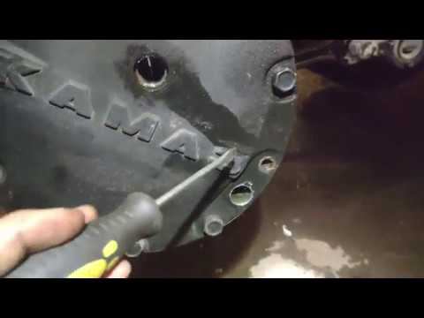 Ослабли подшипники ступиц, КамАЗ 65201.  Немного про тягач 65221 и другое