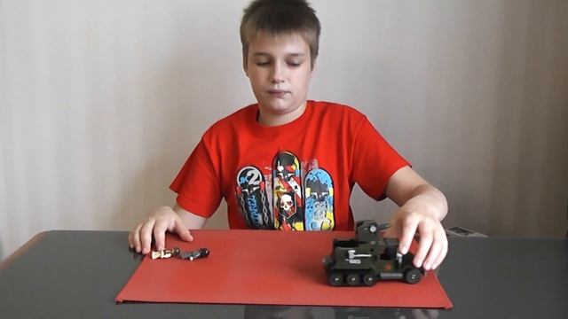 Конструктор SLUBAN Грузовик M38-B0685 - обзор смотреть онлайн