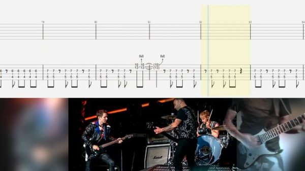 Muse Uprising - Guitar Cover With Tab