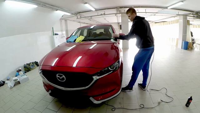 Mazda CX-5 2017 Полировка + Керамика! Auto_esthetics Polishing vs CERAMIC смотреть онлайн