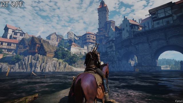 The Witcher 3 Next Gen Patch Ray Tracing ON vs OFF PS5 Graphics Comparison смотреть онлайн