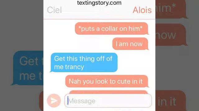Alois x ciel Texting story pt.2 смотреть онлайн