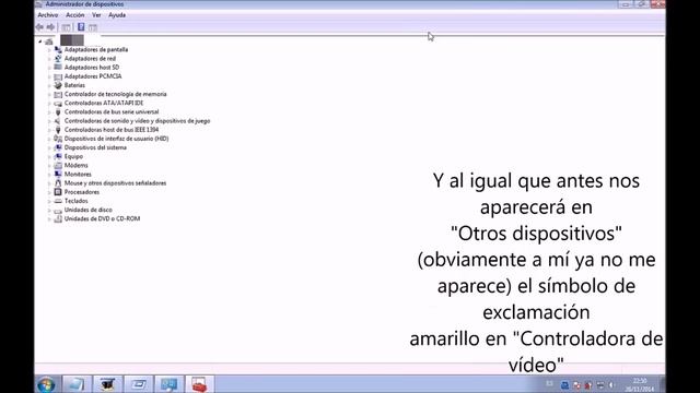 Driver tarjeta vídeo Intel VGA estándar [WINDOWS 7] смотреть онлайн