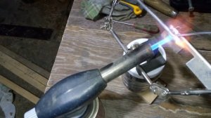 Электроды для пайки алюминия. Горелка + пруток с флюсом