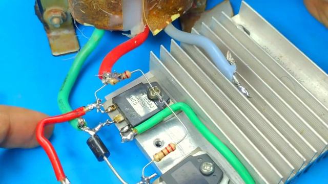 I Make 3000W Simple Inverter 12v To 220v At Home || UPS Transformer To Make 12v To 220v Inverter