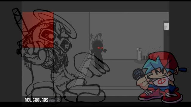 DEUS EX MACHIMA but jebus and bf sings - Friday Night Monster of Monsters смотреть онлайн