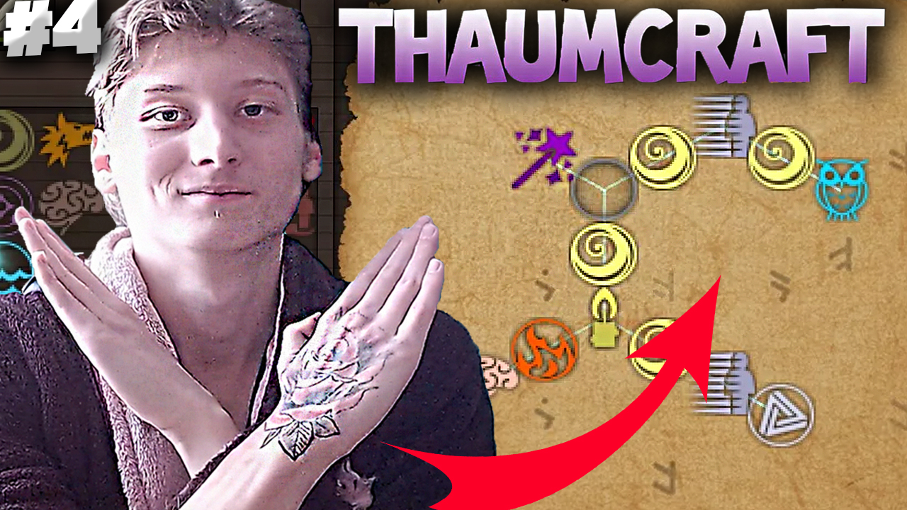 НОВЫЕ СПОСОБЫ ИЗУЧЕНИЯ НА СТОЛЕ  THAUMCRAFT 6  MINECRAFT 1.12.2 4