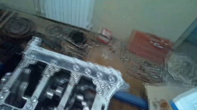 Установка коленвала. Капитальный ремонт и гильзовка двигателя BDW 2.4 Ауди А6 С6 смотреть онлайн