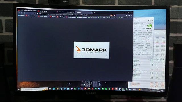 Unboxing Test 3DMark Fire Strike GIGABYTE GeForce® RTX 3050 EAGLE 8GB GDDR6 Backplate 13JUN22 смотреть онлайн