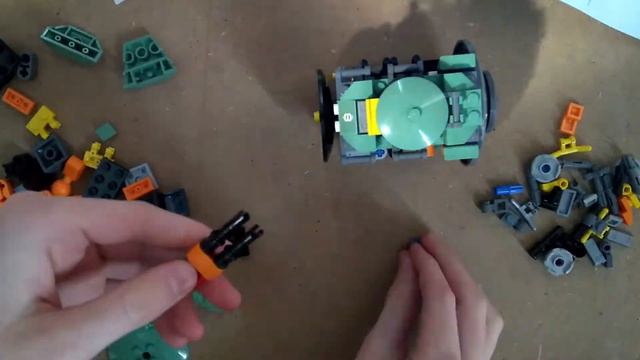 Lego Hammond/Wrecking Ball build time lapse! смотреть онлайн