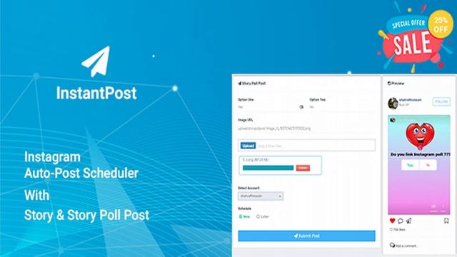 Instantpost - Instagram Auto Poster | Codecanyon Scripts and Snippets смотреть онлайн