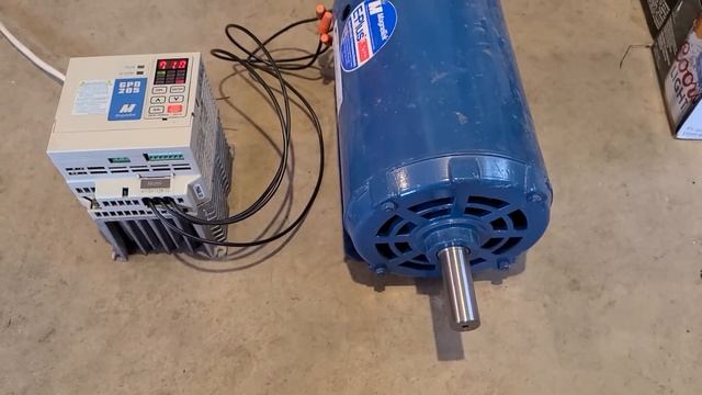 2hp motor with Yaskawa VFD смотреть онлайн