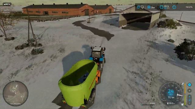 ВЛАДИМИРОВКА #5 - Купили КОРОВНИК: Farming Simulator 22 смотреть онлайн