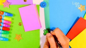 Веселая оригами книжка из бумаги формата А4 ???