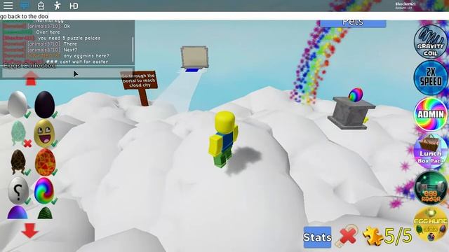 How to get the Accomplished egg and the Angel egg (Unofficial Egg Hunt)(Roblox Tutorial) смотреть онлайн