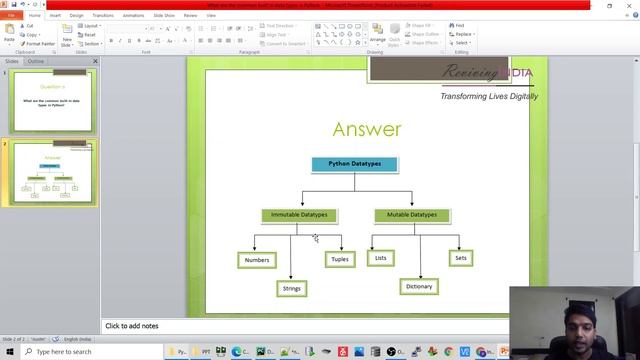 Python Interview Question | What are the common built in data types in Python? | Tutorial 06 смотреть онлайн