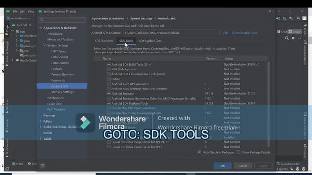 How to fix Android sdkmanager not found. Update to the latest Android SDK......in Flutter [2022] смотреть онлайн