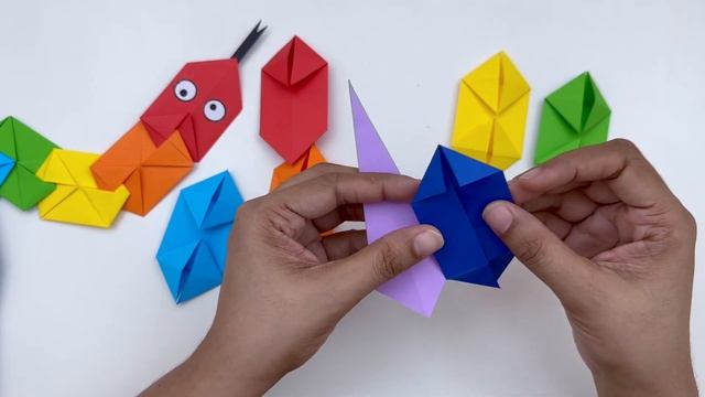 How To Make Easy Paper SNAKE For Kids / Nursery Craft Ideas / Paper Craft Easy / KIDS crafts смотреть онлайн