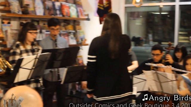 Angry Birds @ Outsider Comics 3/4/17 смотреть онлайн