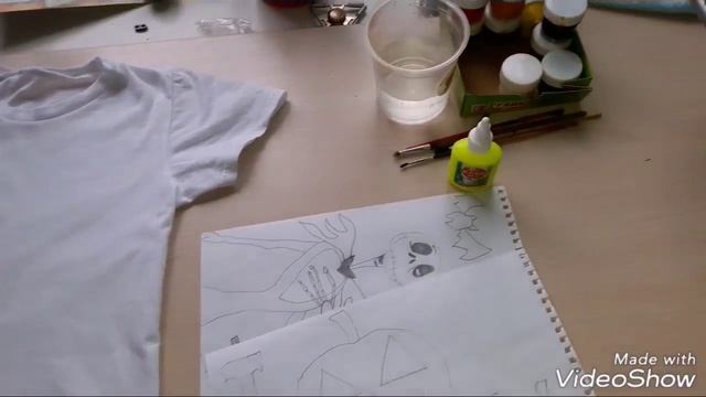 handmade рисунок на футболке гуашью своими руками смотреть онлайн
