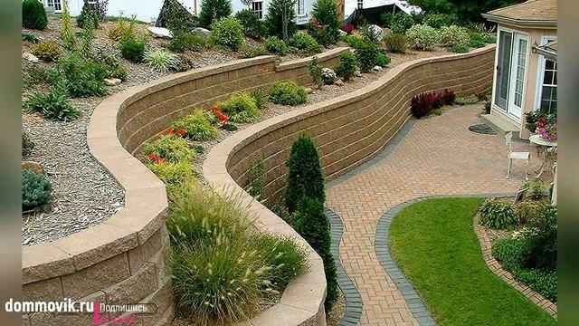 Красивые дорожки в саду и на даче: 75 интересных идей смотреть онлайн