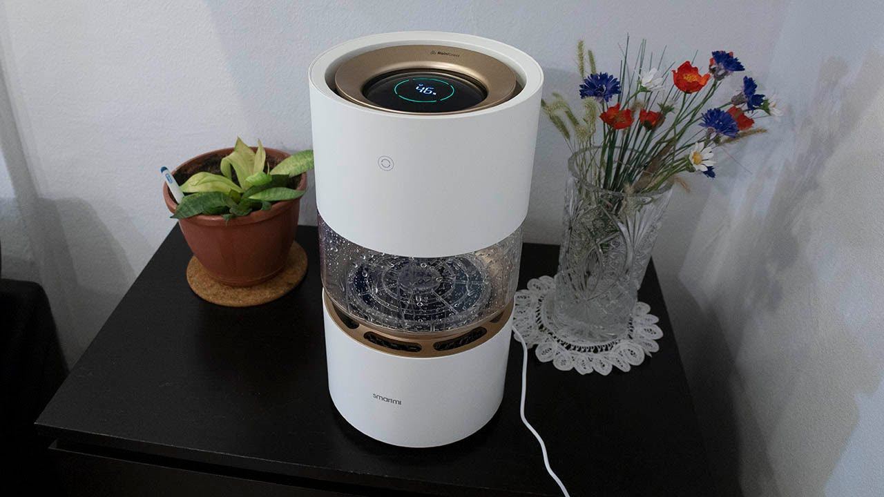 Увлажнитель Smartmi Rainforest Humidifier - эффект дождя под рукой смотреть онлайн