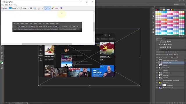 How to copy the scale of a layer in Photoshop смотреть онлайн
