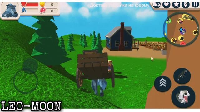 |LEO - MOON| ? « ОБЗОР - Wolf Simulator » ? смотреть онлайн