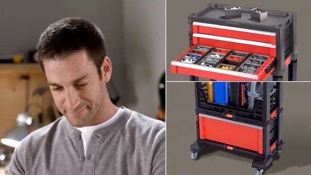 Ящик для хранения инструментов Keter Drawer Tool Chest SystemЯщик для хранения инструментов Keter Dr смотреть онлайн