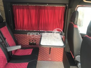 #Переоборудование грузового фургона #Пежо Боксер L4H2 в грузопассажирский для собственных нужд.